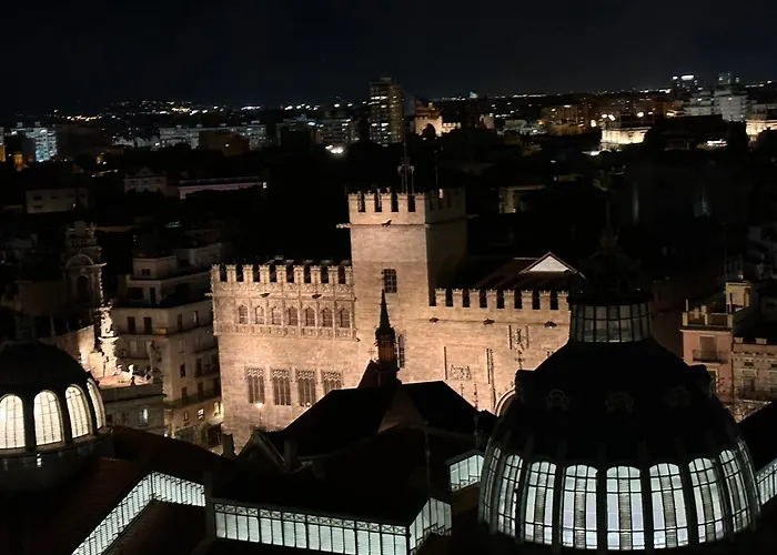 Mirador 2 Del Mercado - Con Bano Privado En El Centro De La Ciudad Vella Homestay szállás Valencia